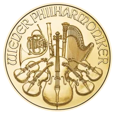 Zlatá investiční mince Wiener Philharmoniker 1 Oz